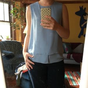 ON SALE!  Beautiful Light Blue BCBGMaxAzria Tank